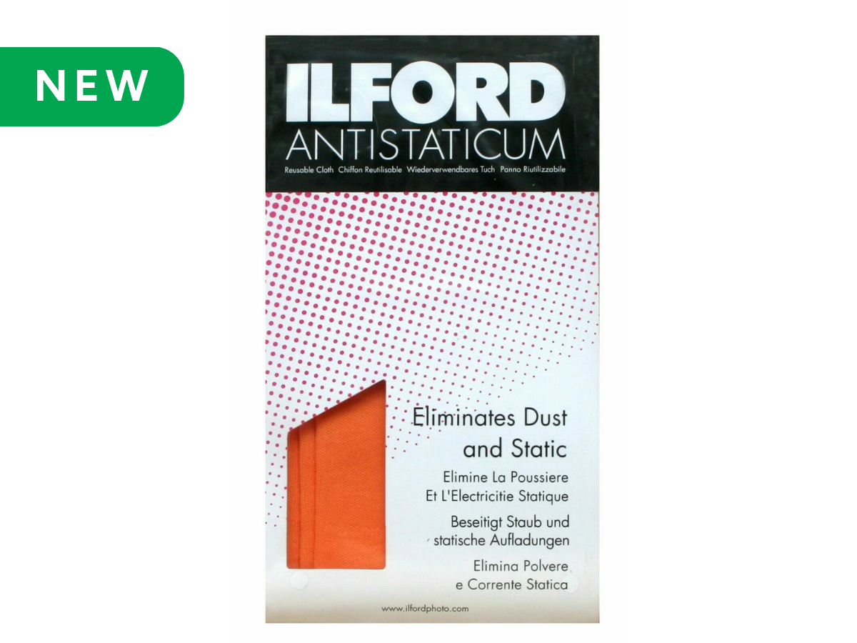 Ilford Antistaticum Anti-Static 13 x 13" Cloth - Orange