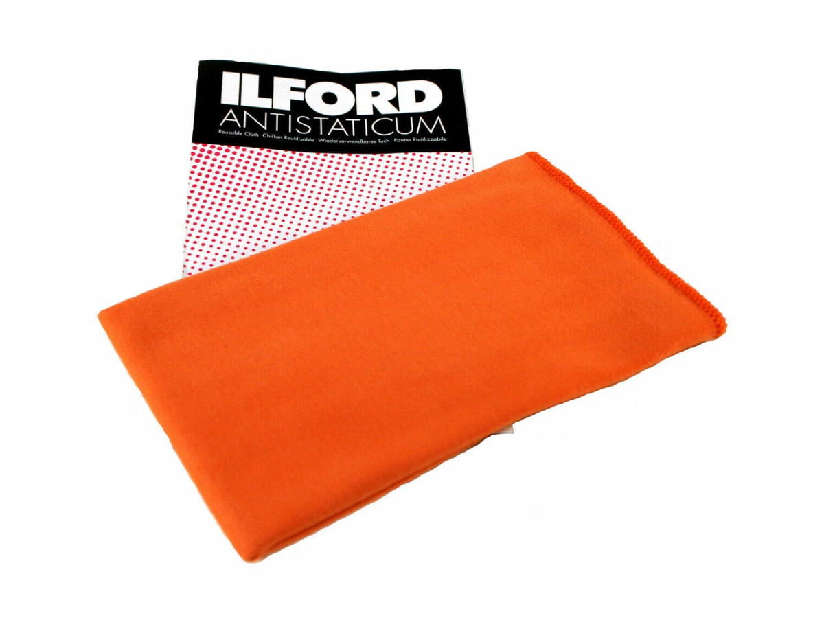 Ilford Antistaticum Anti-Static 13 x 13" Cloth - Orange
