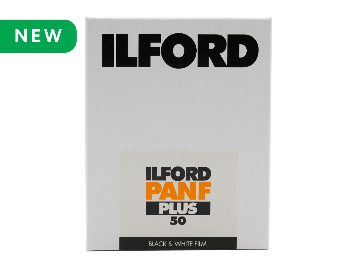 Ilford Pan F Plus Large Format 4x5 Film
