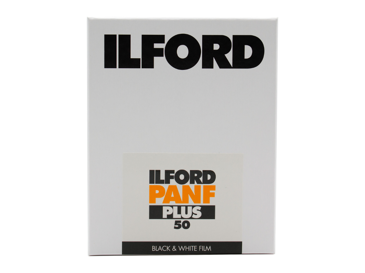 Ilford Pan F Plus - 4x5 Sheet Film - 25 sheets