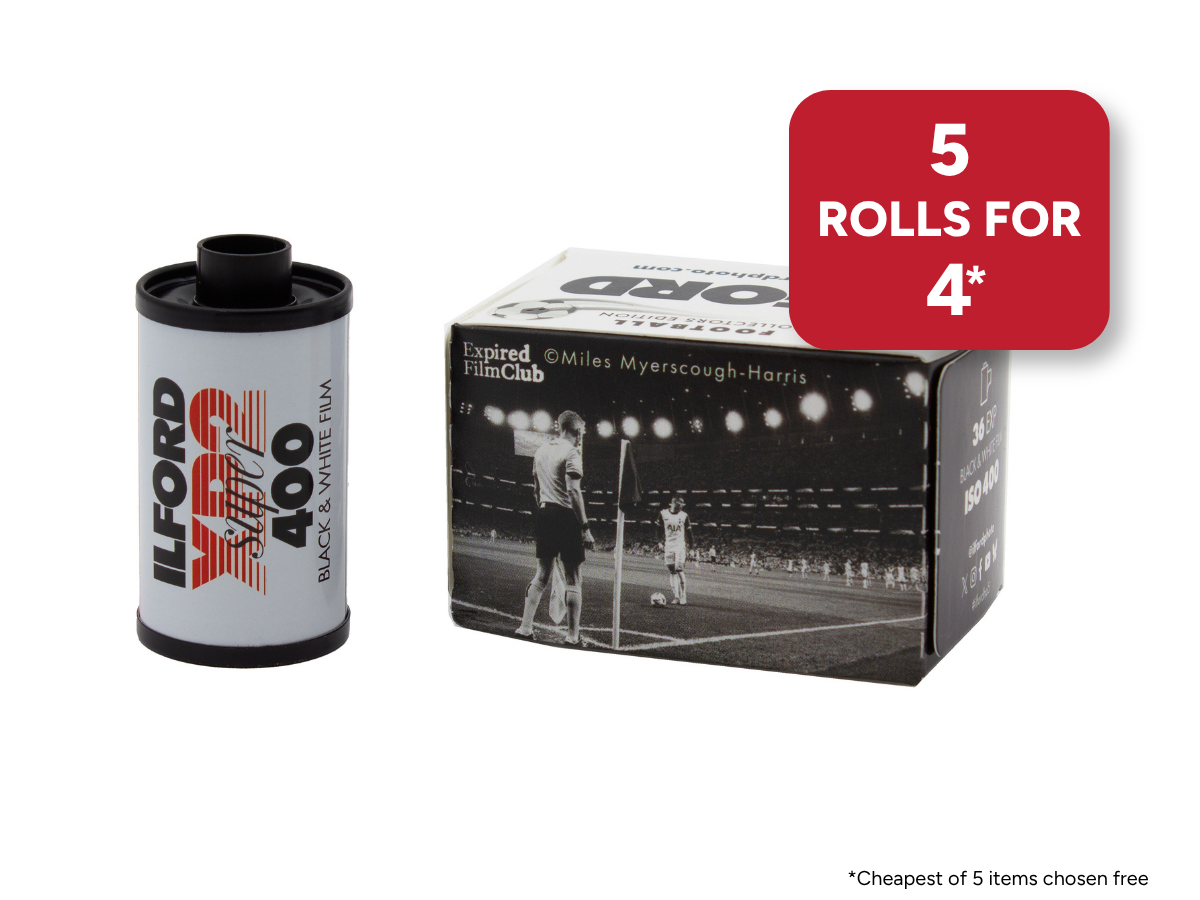 Limited Edition Ilford XP2 Football - 35mm Film
