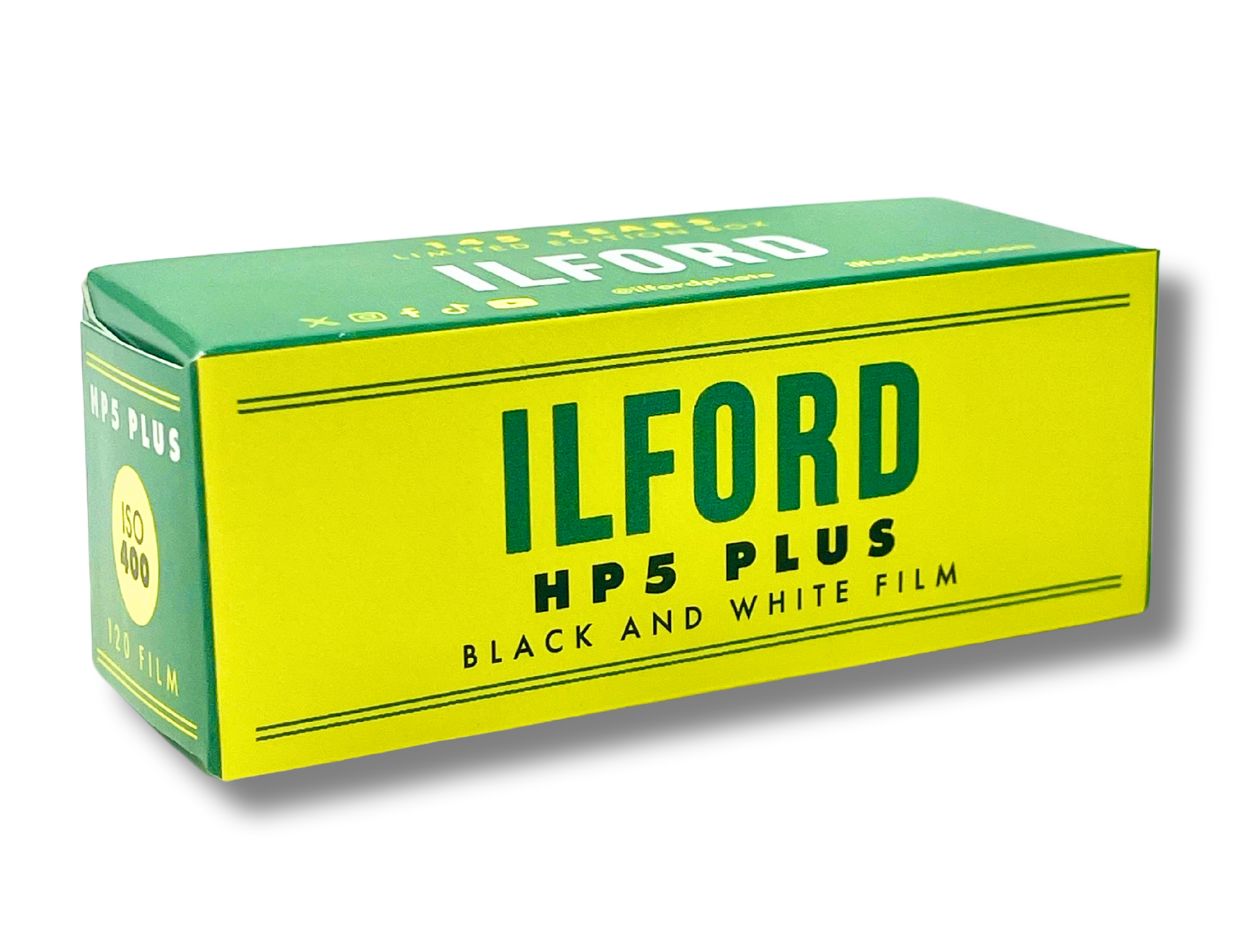 Ilford HP5 Plus - 120 Film - Retro Packaging