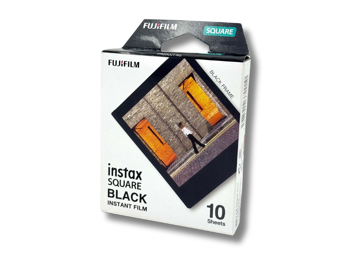 Instax Square Film - Black Frames