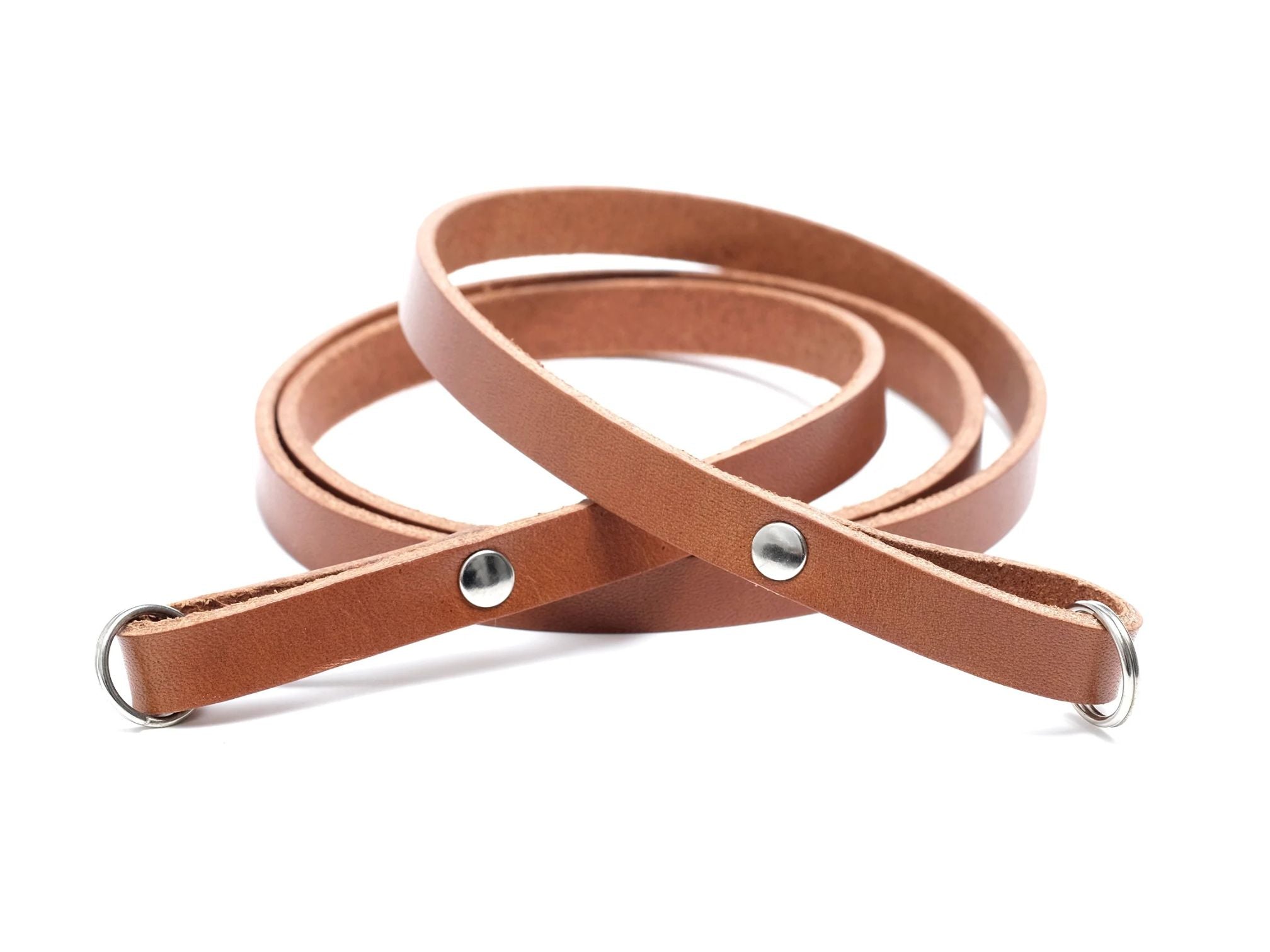 KameraStockholm Cognac Standard Leather Camera Strap - 120cm