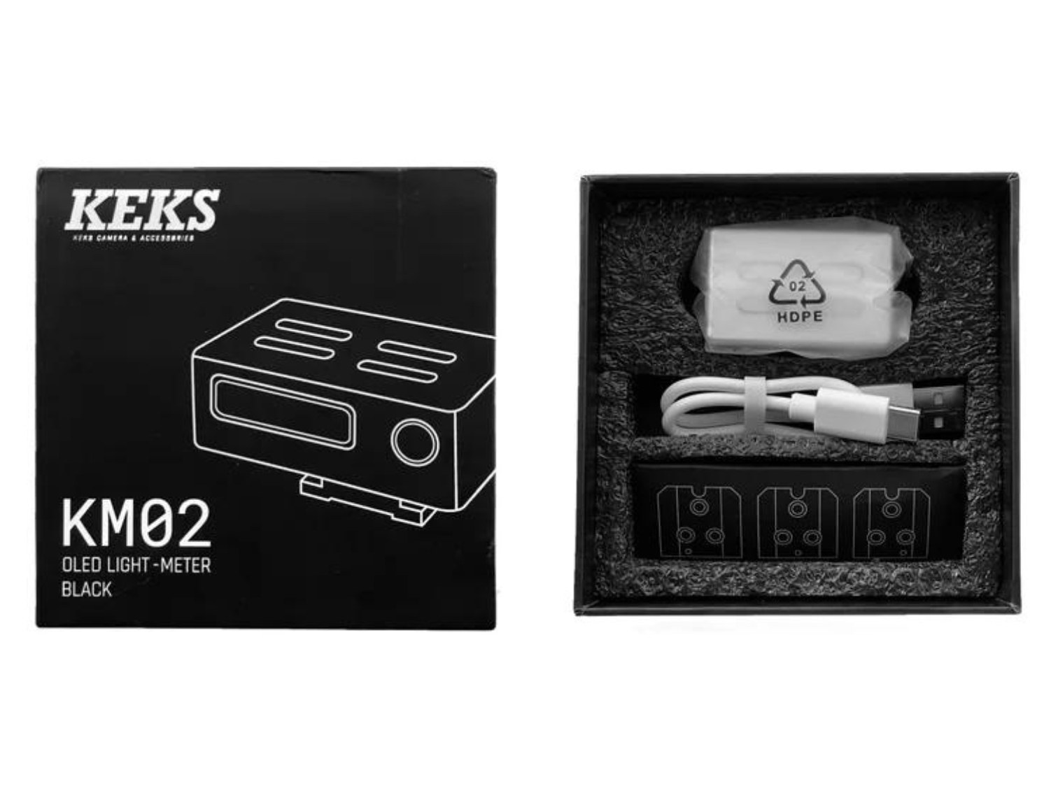 Keks KM02 - the premium light-meter for film cameras - packaging