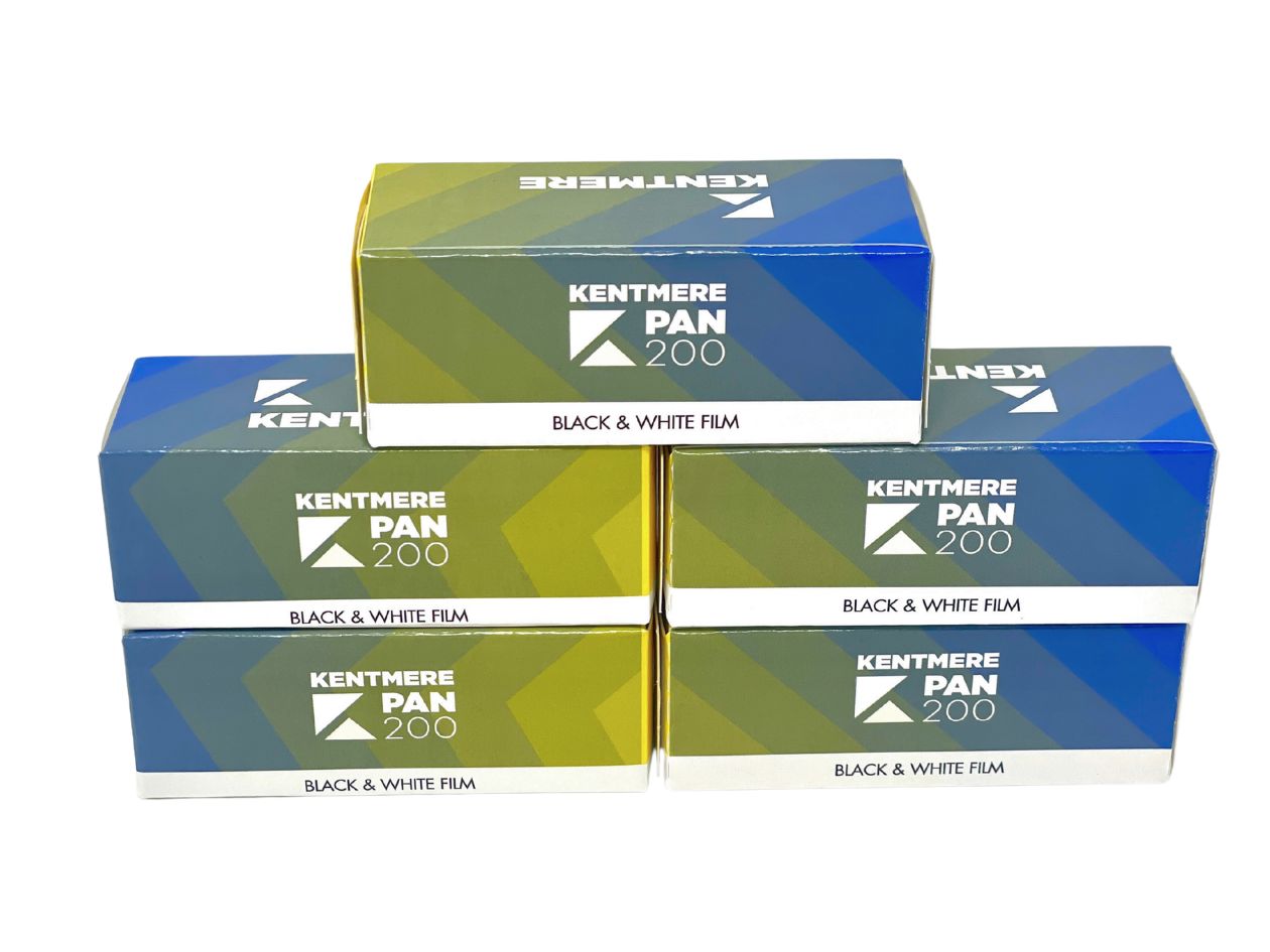 Kentmere 200 - 120 Film - 5 Rolls