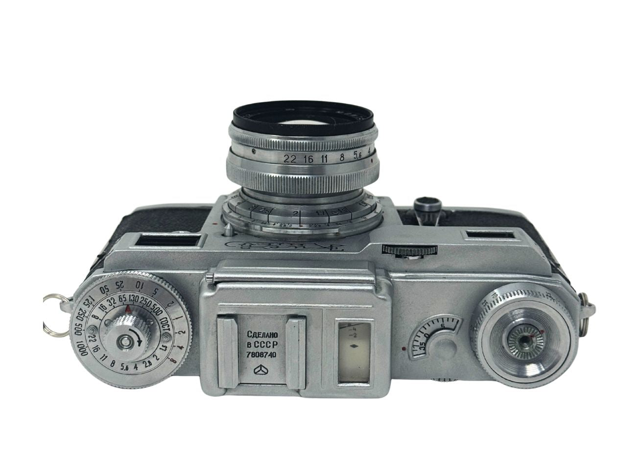 Kiev-4 Type 4 w/ Jupiter-8M 50mm f/2 [7808740] - Film Camera
