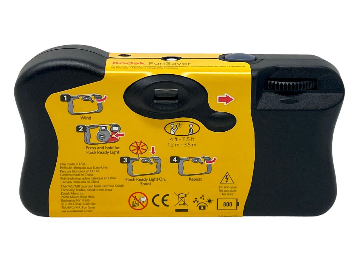Kodak Funsaver How Much Does It Cost To Have Disposable
