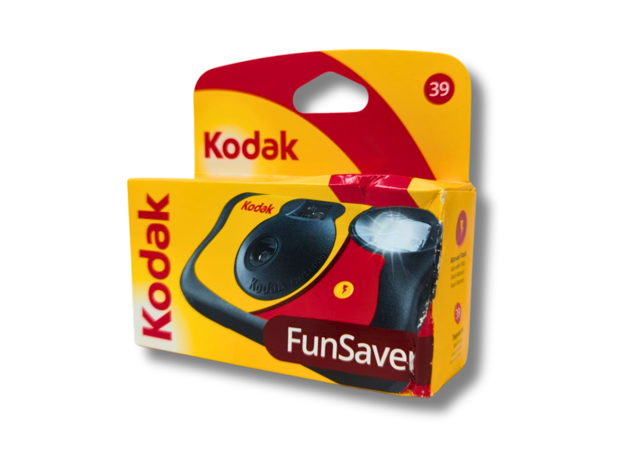 Kodak Funsaver 27+12 - Disposable Film Camera - WITH SLIGHTLY DAMAGED PACKAGING