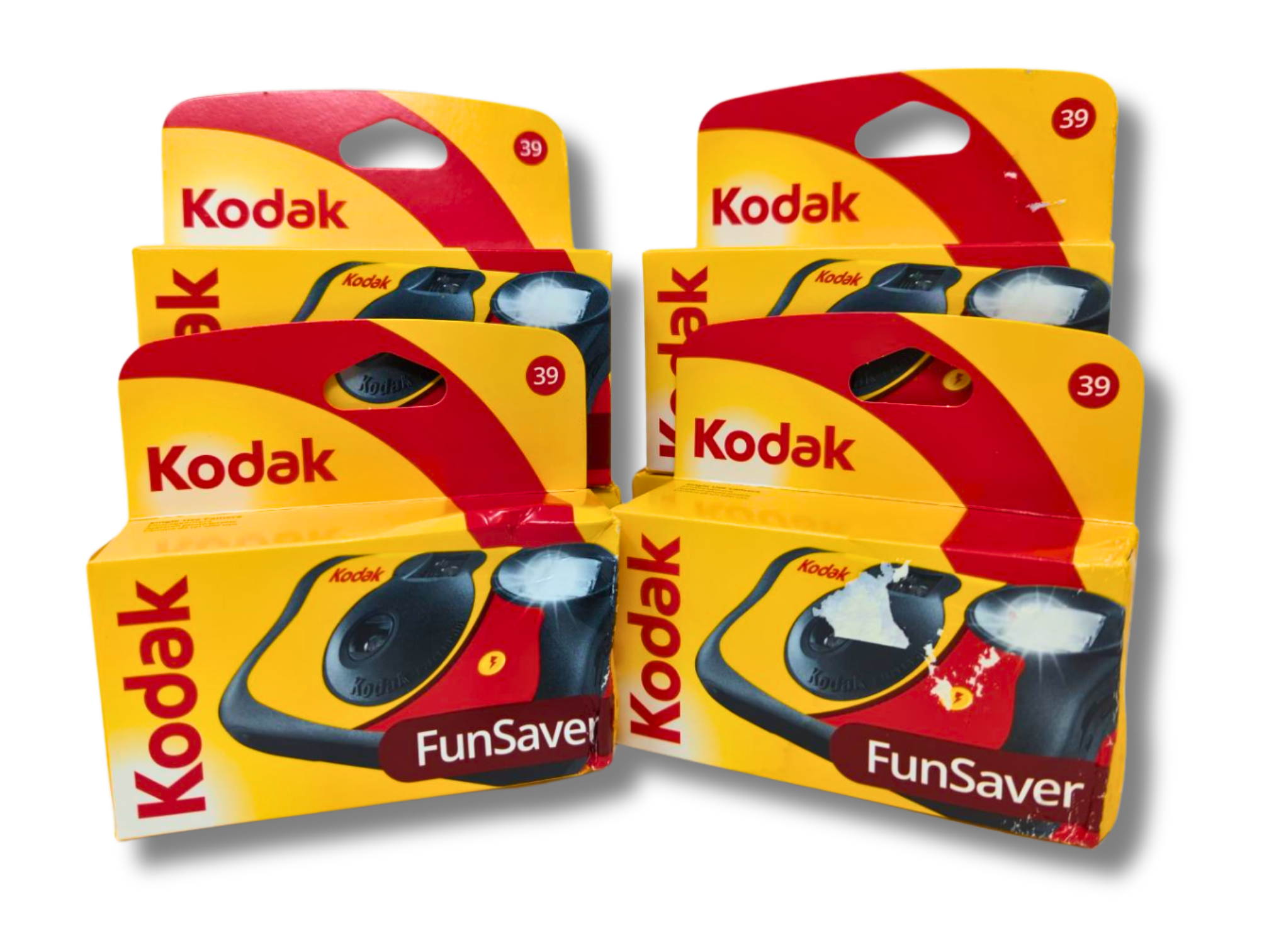 Kodak Funsaver 27+12 - Disposable Film Camera - WITH SLIGHTLY DAMAGED PACKAGING