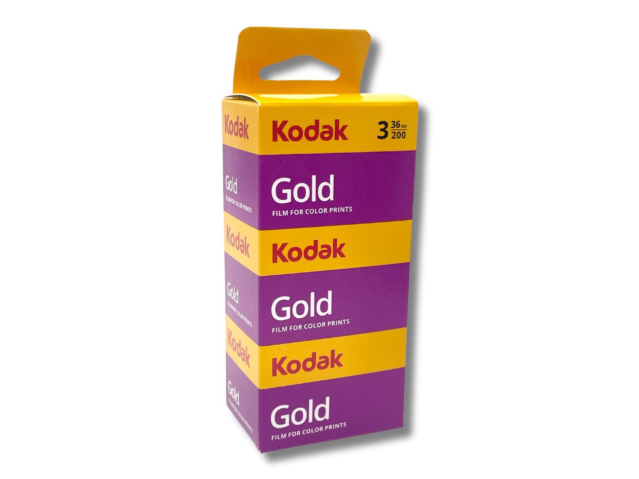 Kodak Gold 200 - 35mm Film - 36exp - 3 Pack
