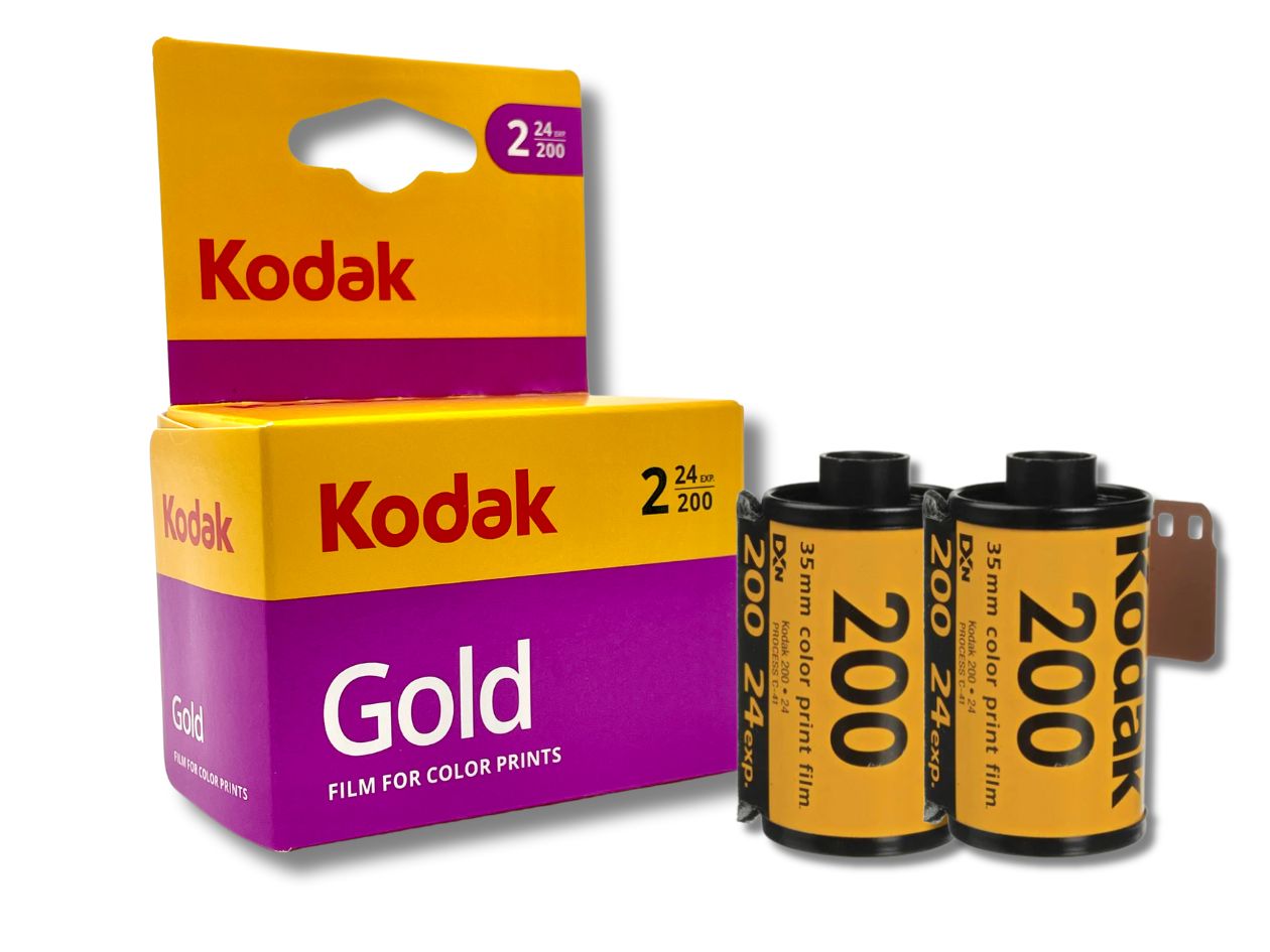 Kodak Gold 200 - 35mm Film - 2 Pack 24 Exposures