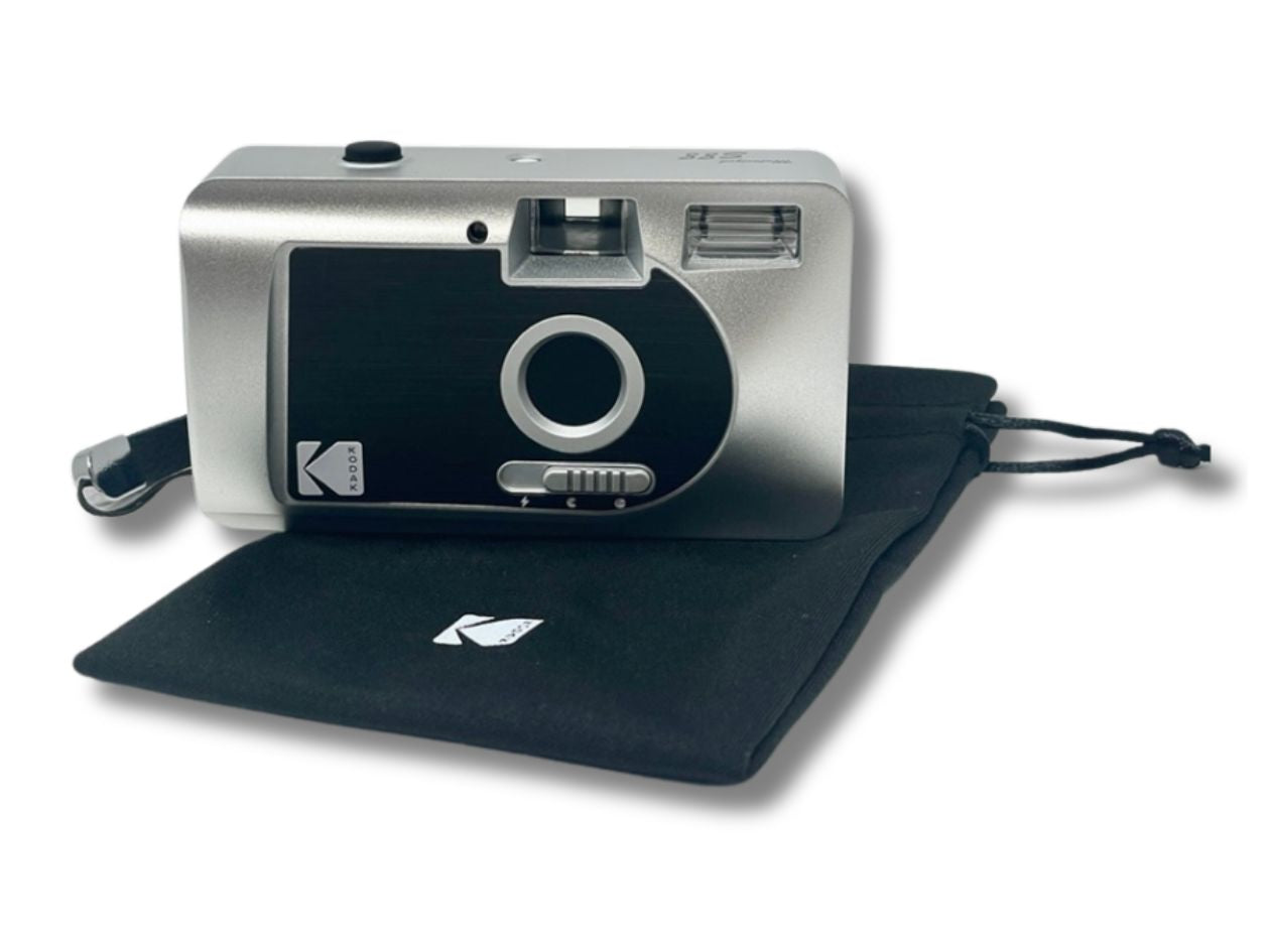Kodak Motorised S-88 35mm Film Camera - Black - Camera & Case