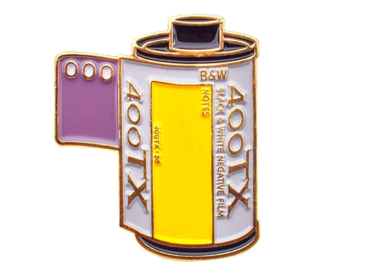 Official Exclusive - Kodak Tri-X 400 35mm Film - Enamel Pin