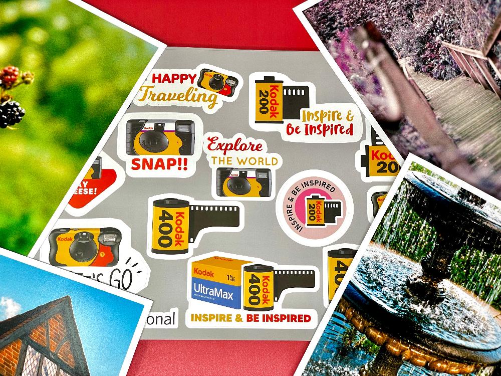 Sticker Koduk Kodak Sticker Sheet