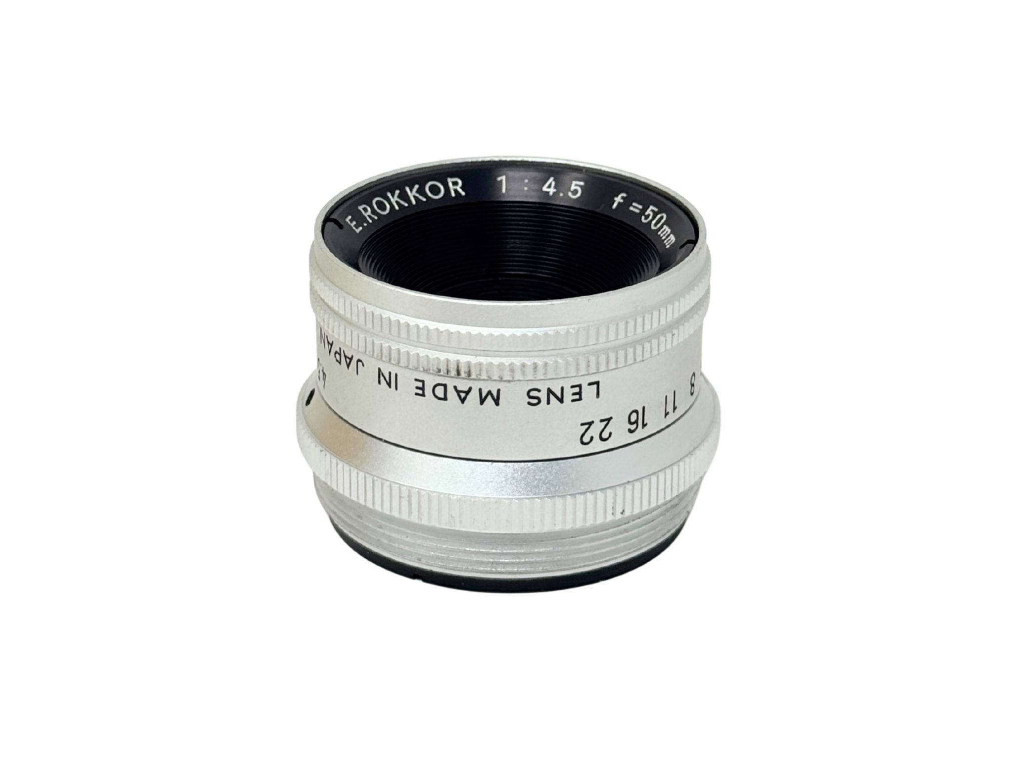 LTM fit Minolta 50mm f/4.5 EL-Rokkor [1235944] - Lens