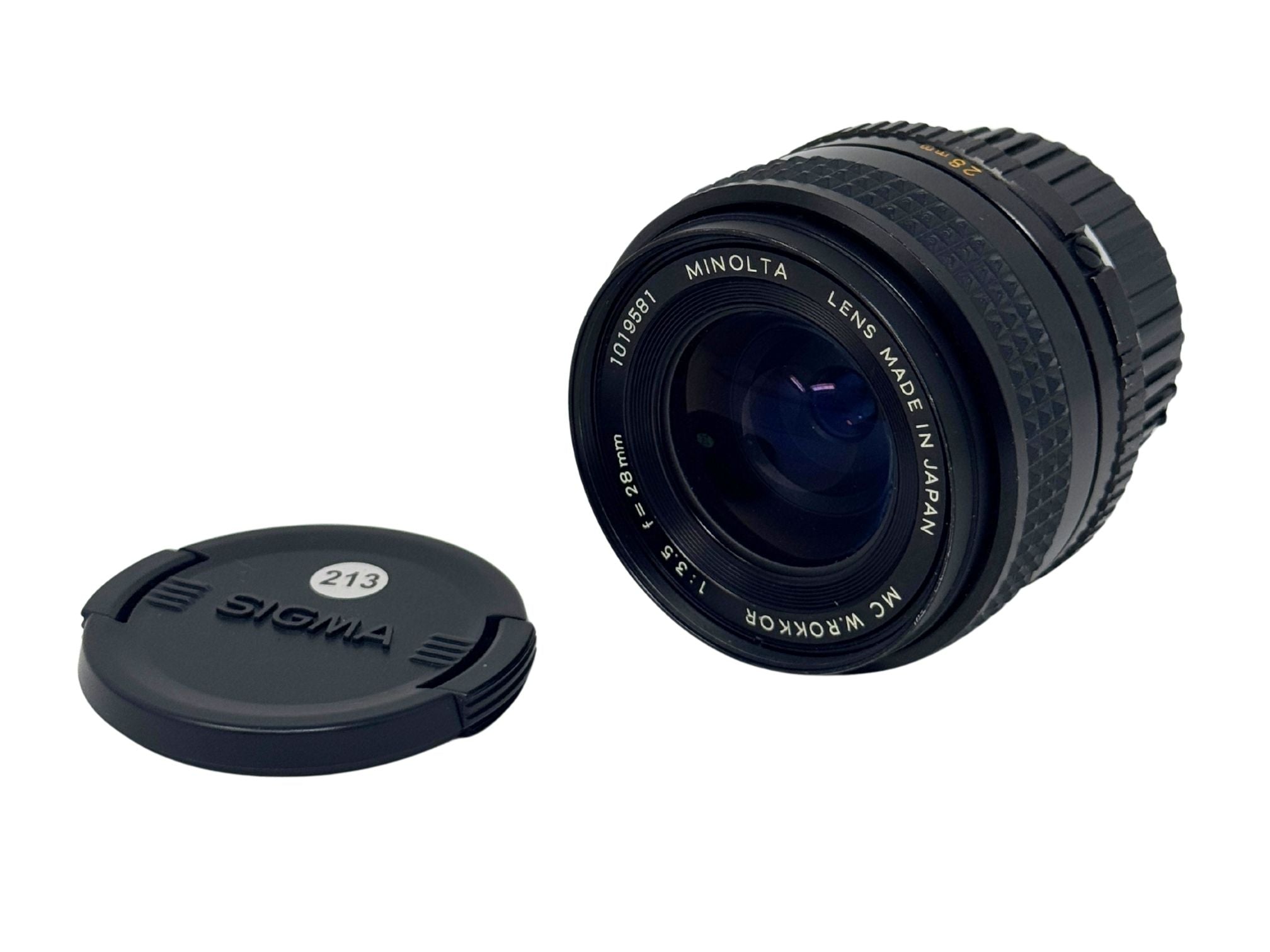 Minolta MD 28mm f/3.5 MC W.Rokkor [1019581] - Lens