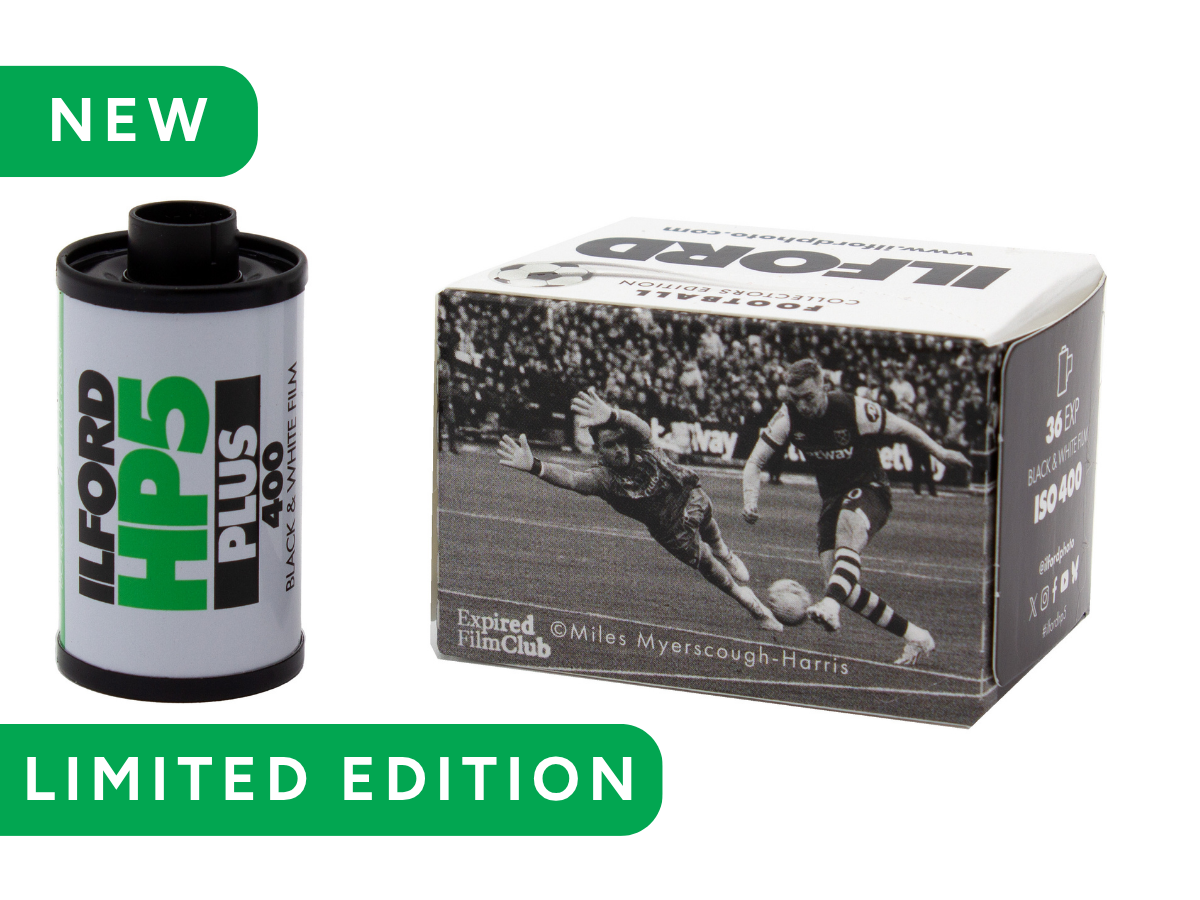 Limited Edition Ilford HP5 Plus & XP2 Football - 35mm Film Bundle