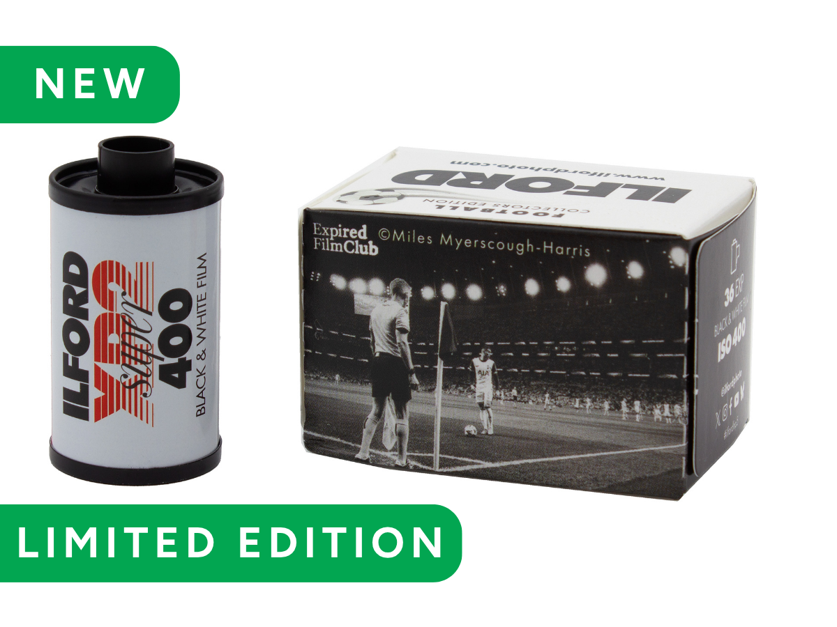 Limited Edition Ilford HP5 Plus & XP2 Football - 35mm Film Bundle