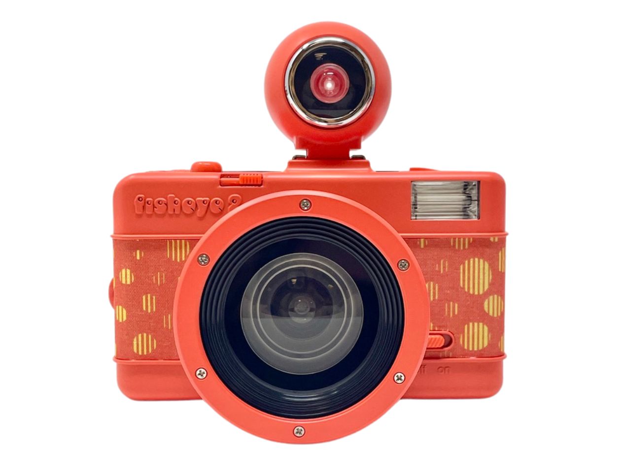 Lomography Fisheye 2 - 35mm Film Camera - Orange - Camera