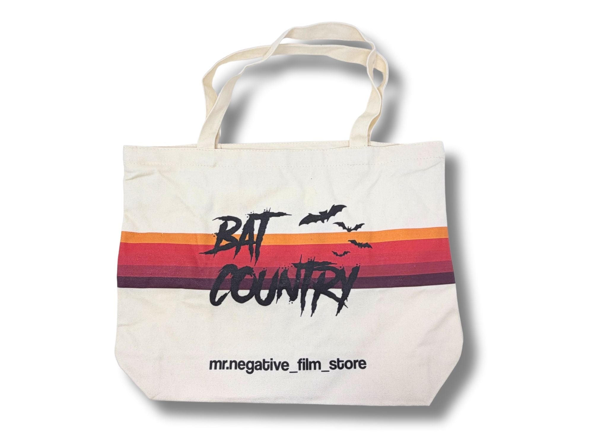 Mr Negative 'Bat Country' Canvas Tote Bag