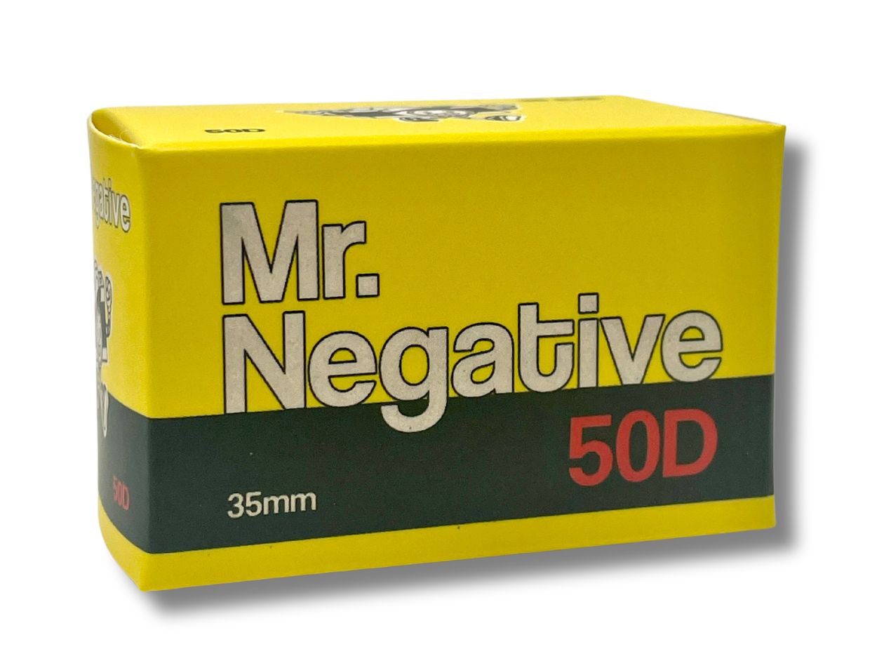 Mr Negative 50D - 35mm Film - Front of Box