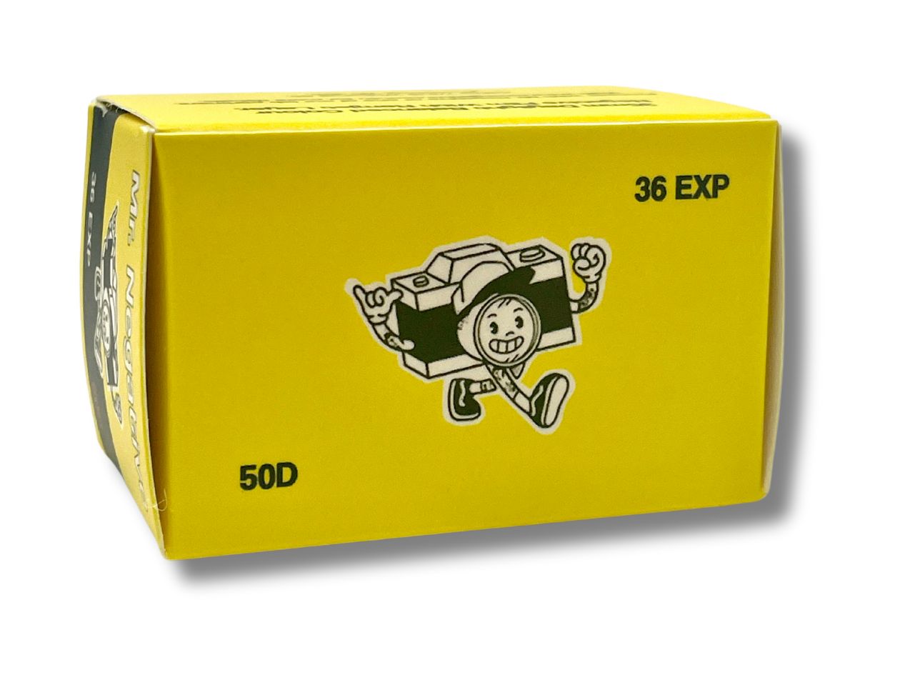 Mr Negative 50D - 35mm Film - Top of Box