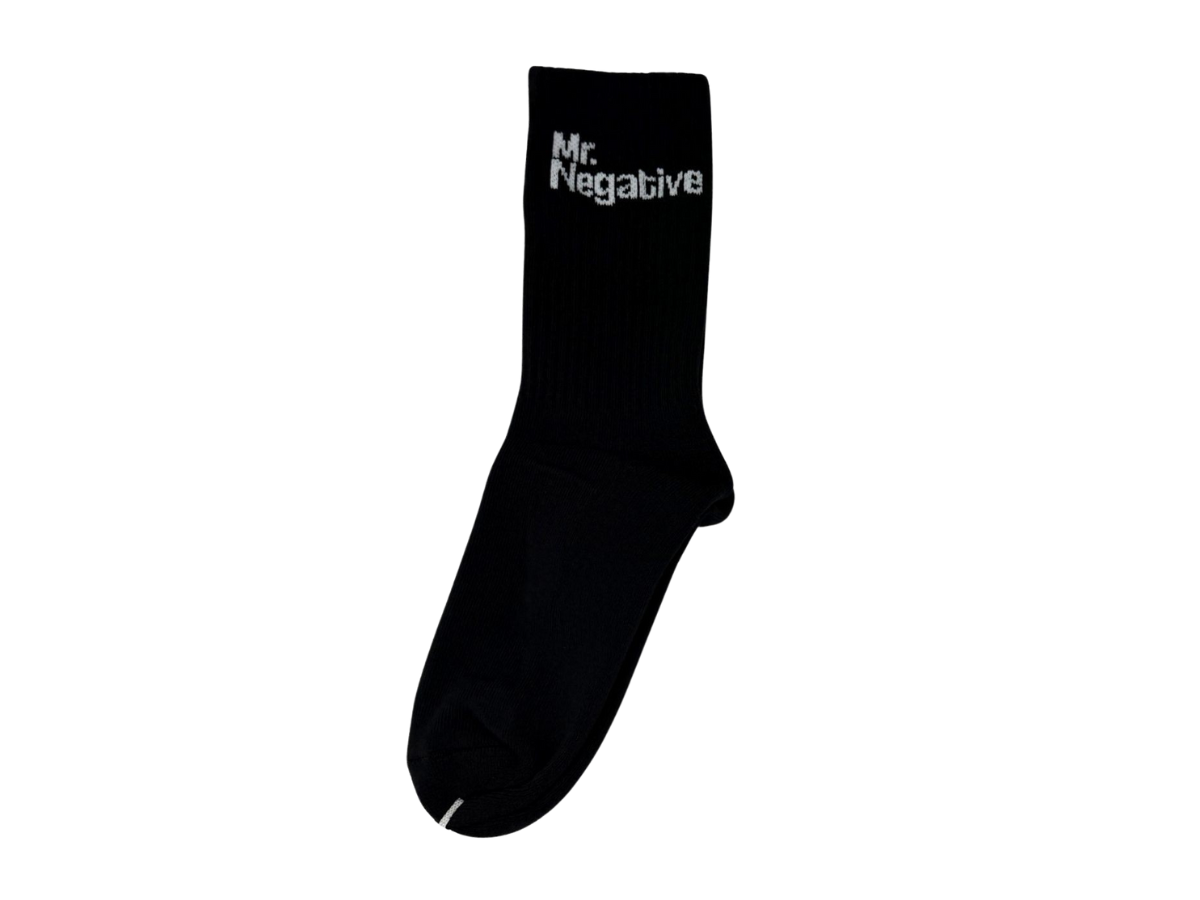 Mr Negative Crew Socks - One Size