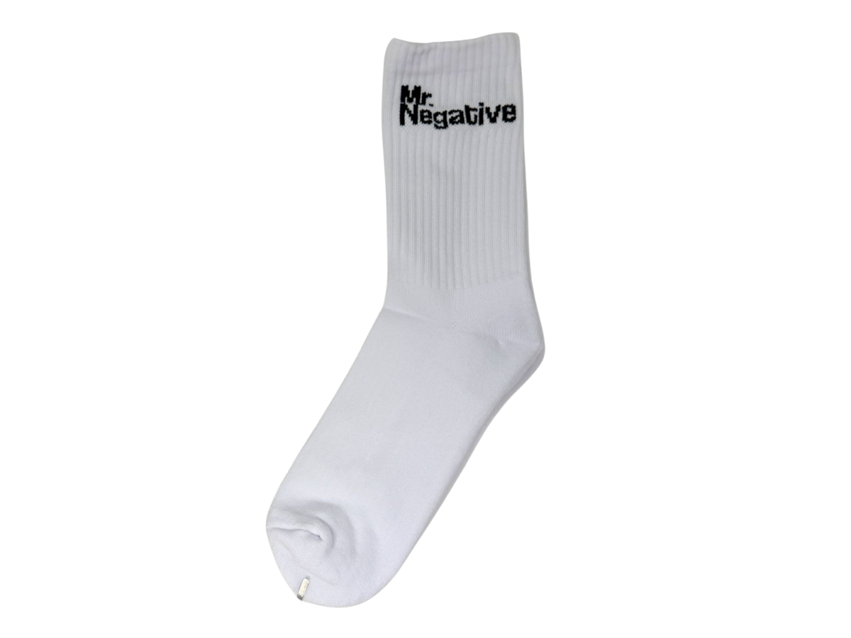 Mr Negative Crew Socks - One Size