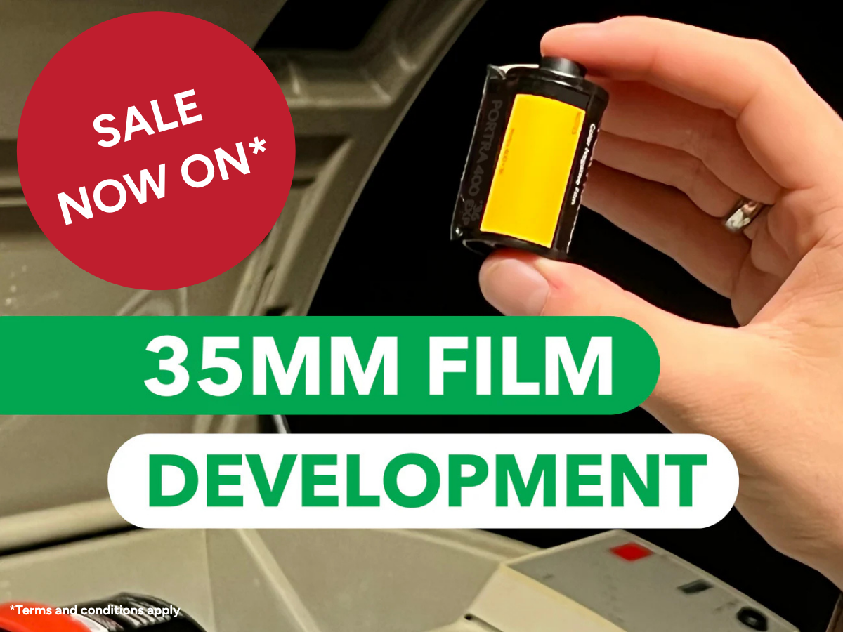 35mm Film Development - with FREE tracked shipping to the lab
