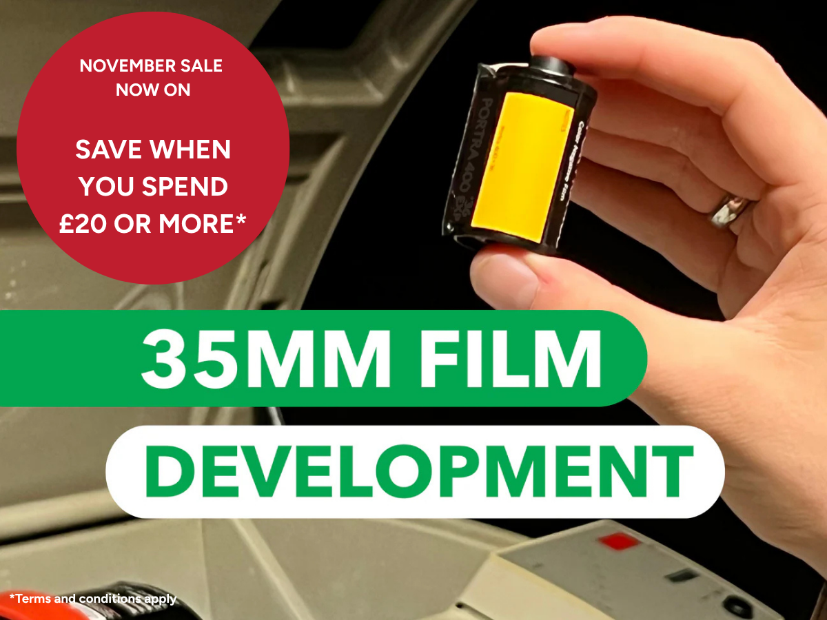 35mm Film Development - with FREE tracked shipping to the lab