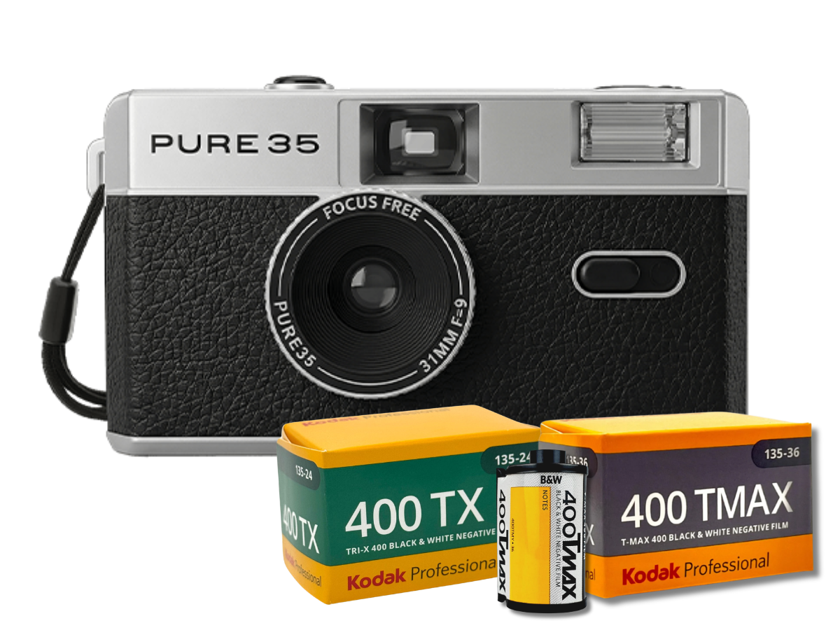 PURE35 Purist 35mm Camera & Film Bundle