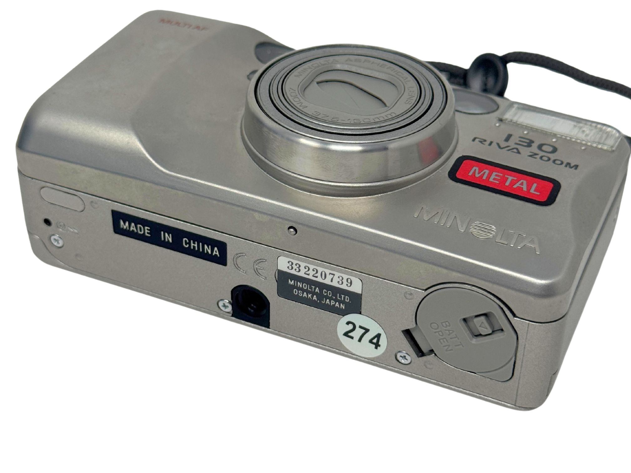 Minolta Riva Zoom 130 [33220739] - Film Camera