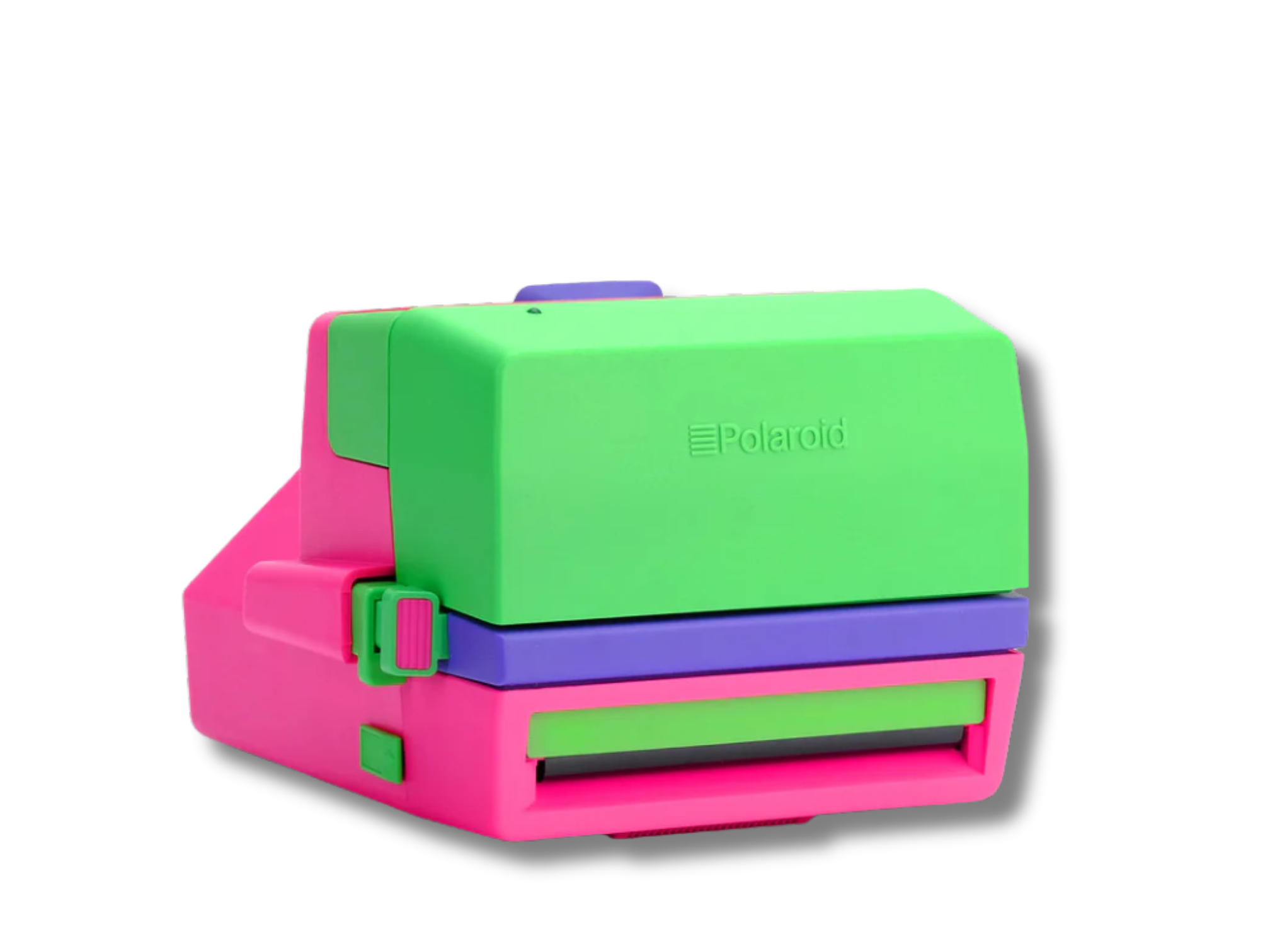 Polaroid 600 Barbie Instant Camera - Refurbished Vintage Camera - closed