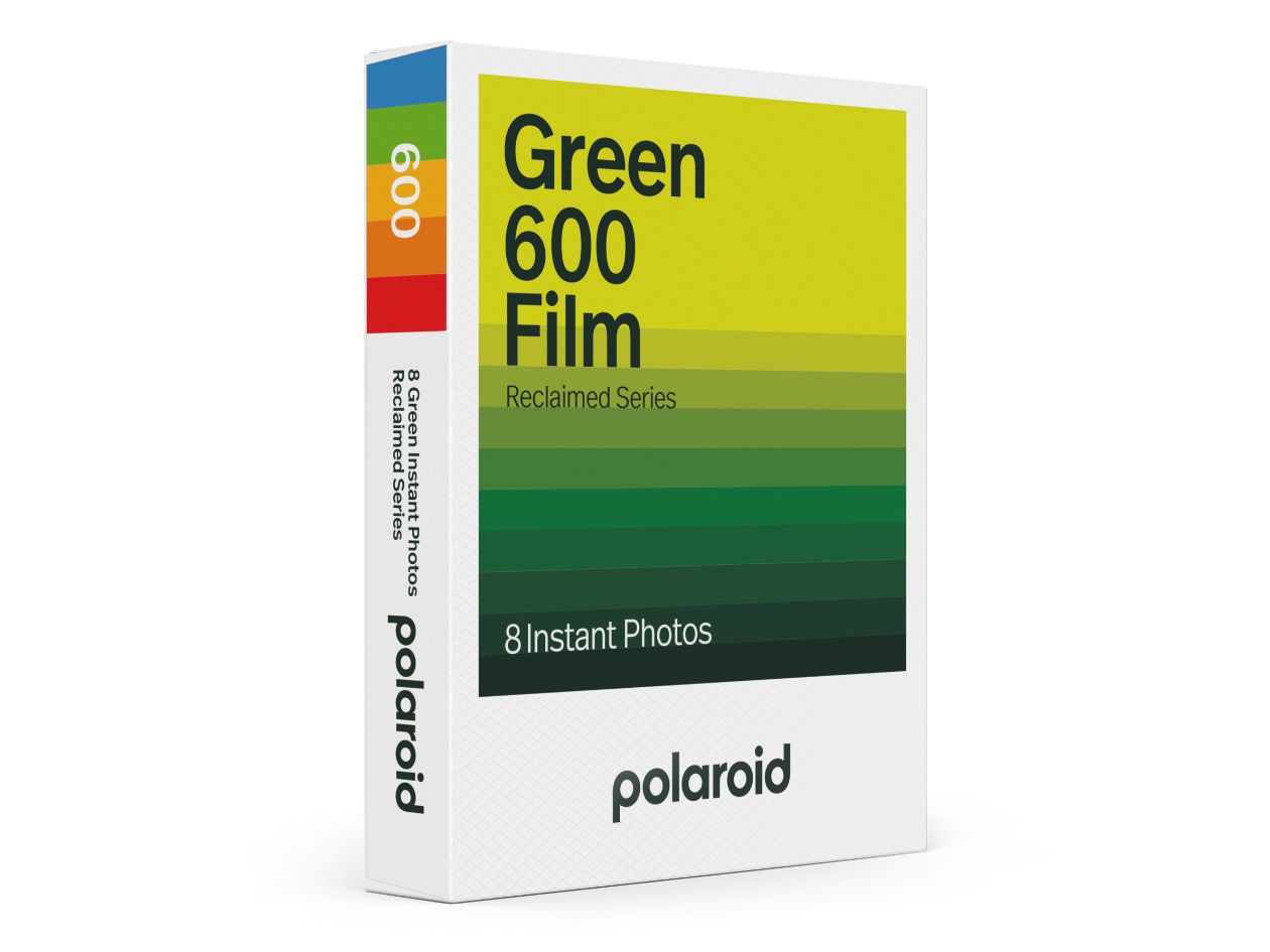 Polaroid 600 Film - Green (Reclaimed Series) - Box of 8