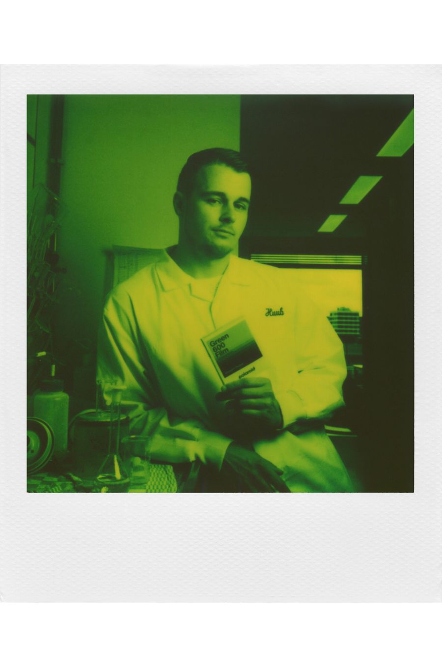 Polaroid 600 Film - Green (Reclaimed Series) - Sample Image 3