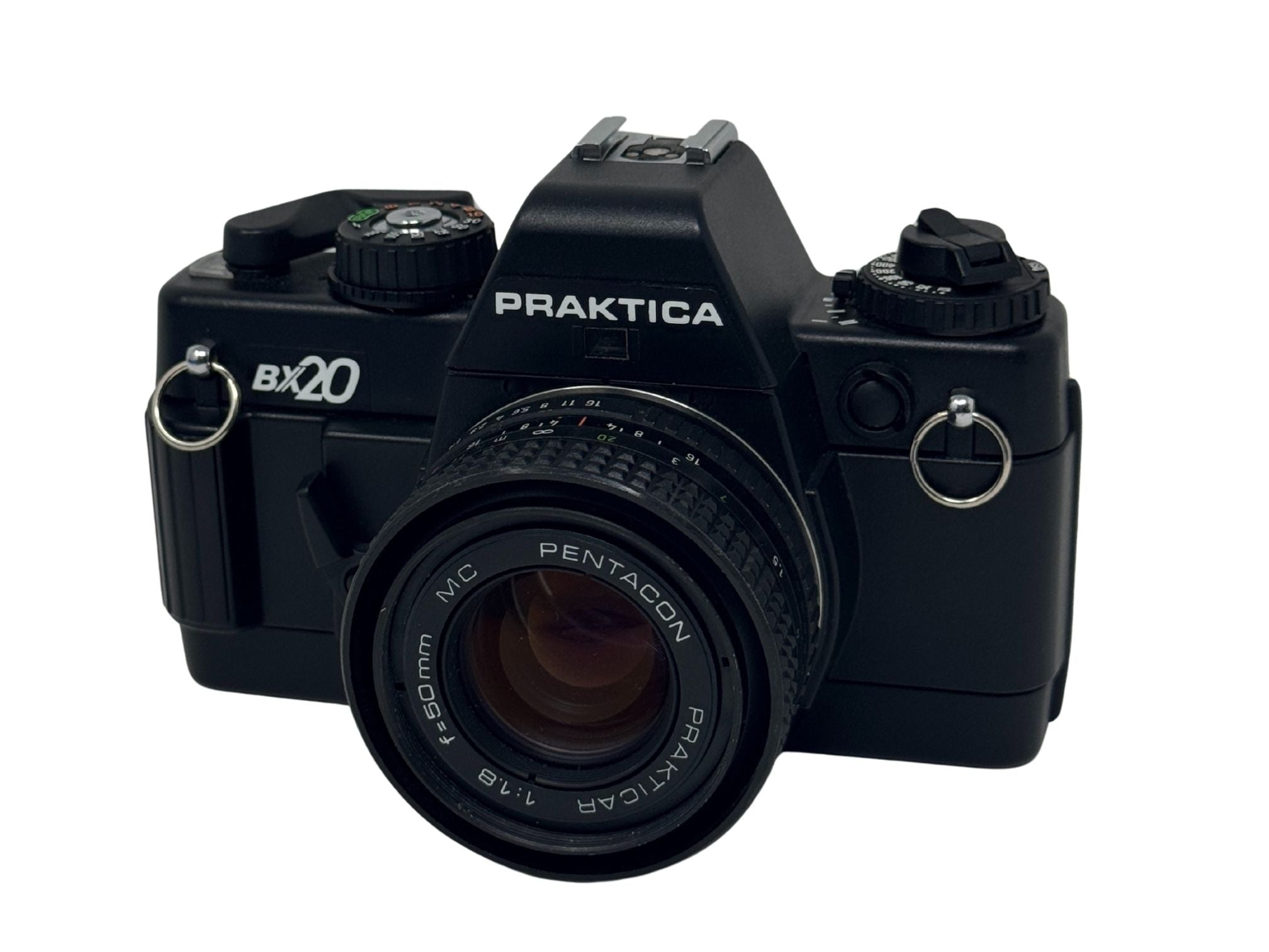 Praktica BX20 w/ 50mm f/1.8 and Flash [2410246] - Film Camera