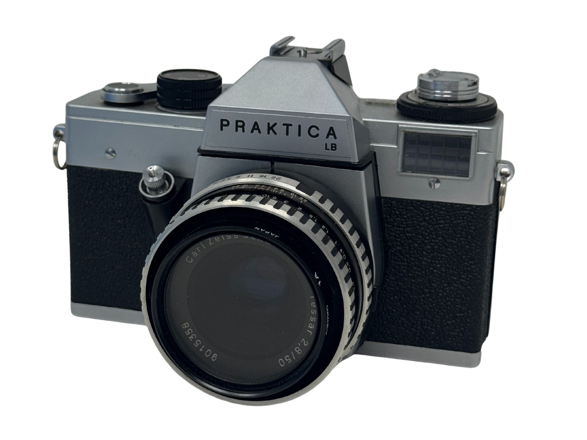 Praktica LB w/ 50mm f/2.8 Tessar [224169] - Film Camera