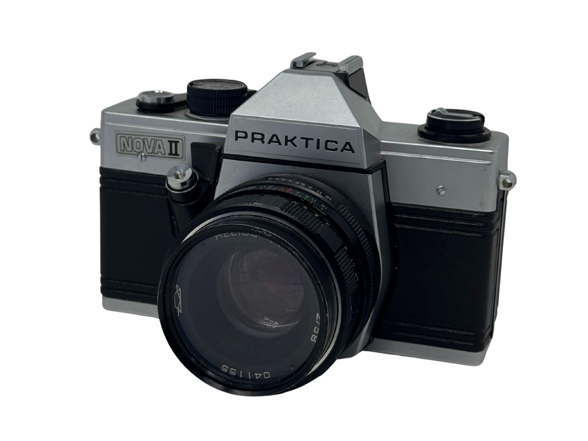 Praktica Nova II w/ Helios 44-M [Serial Number Hidden Underneath Light Seals] - Film Camera