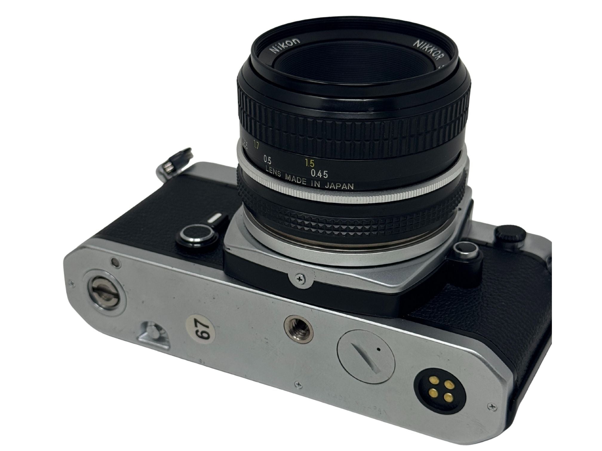Nikon FM Chrome w/ 50mm f/2 [3289879] - Film Camera