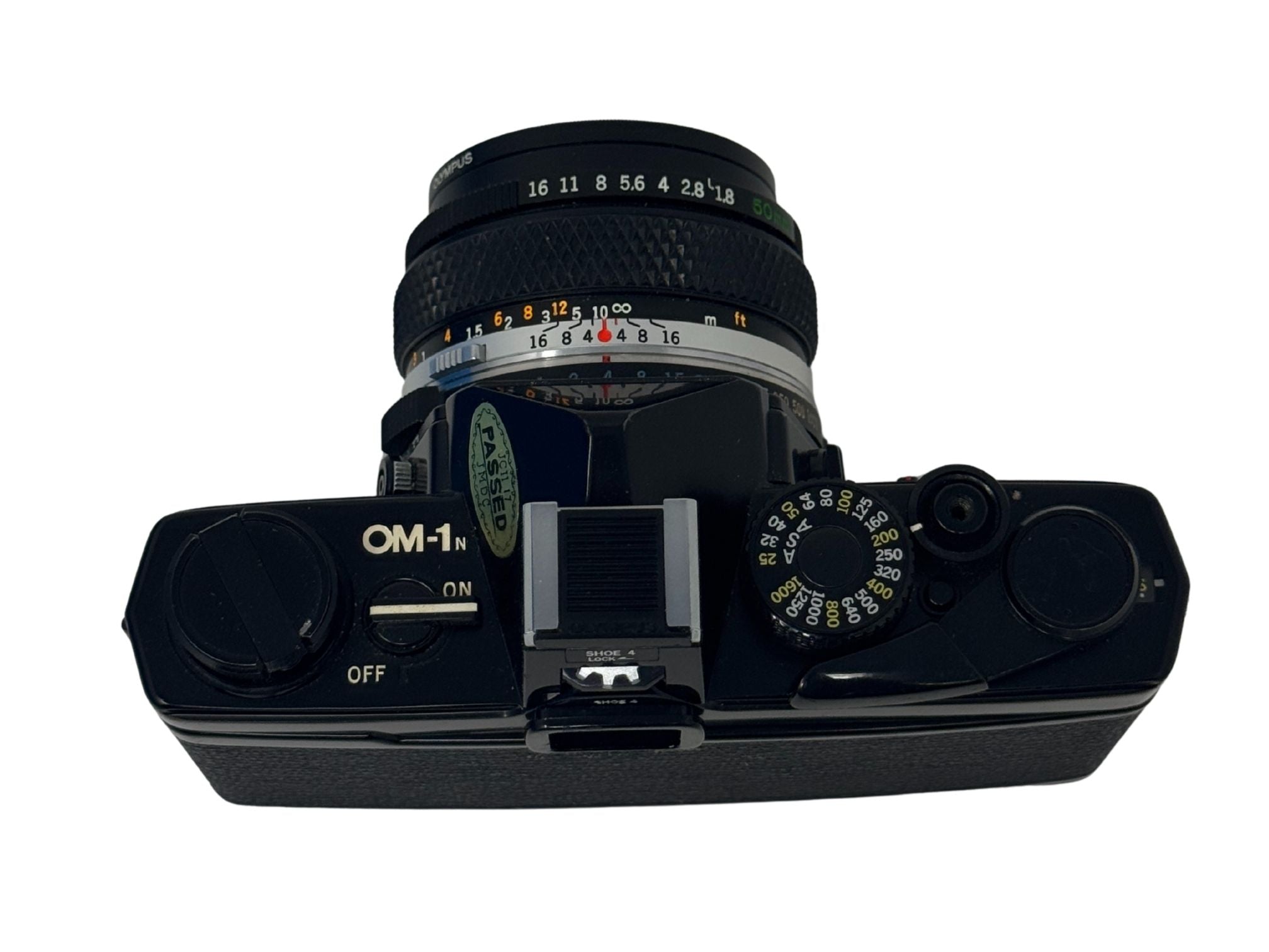 Olympus OM-1n Black w/ 50mm f/1.8 [2128139] - Film Camera