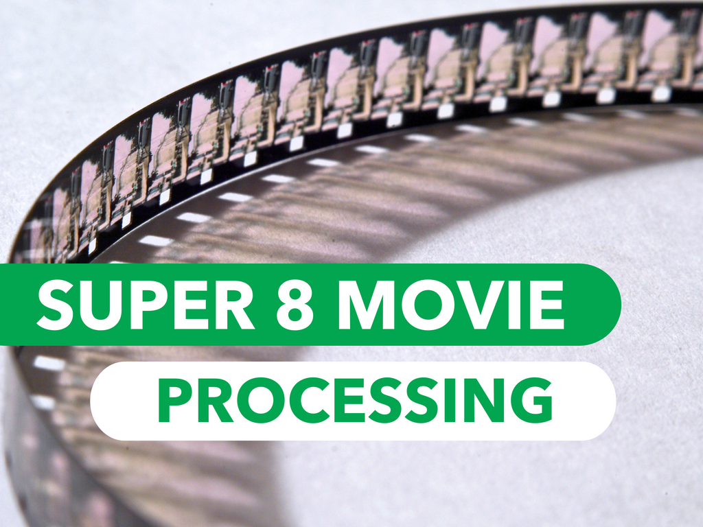 Super Processing Product Super 8 Movie Film Processing - with FREE tracked shipping to the lab
