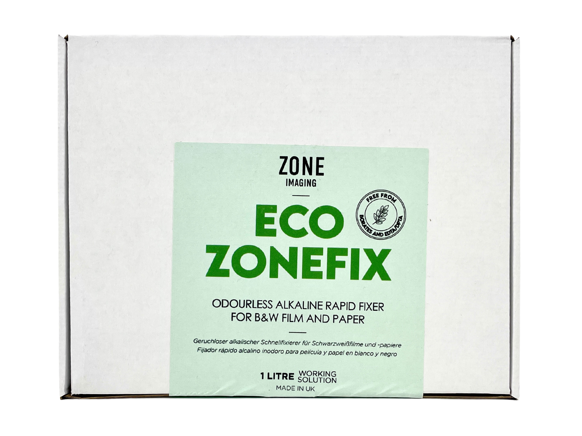 Zone Imaging Eco Zone Fix For B&W Home Developing