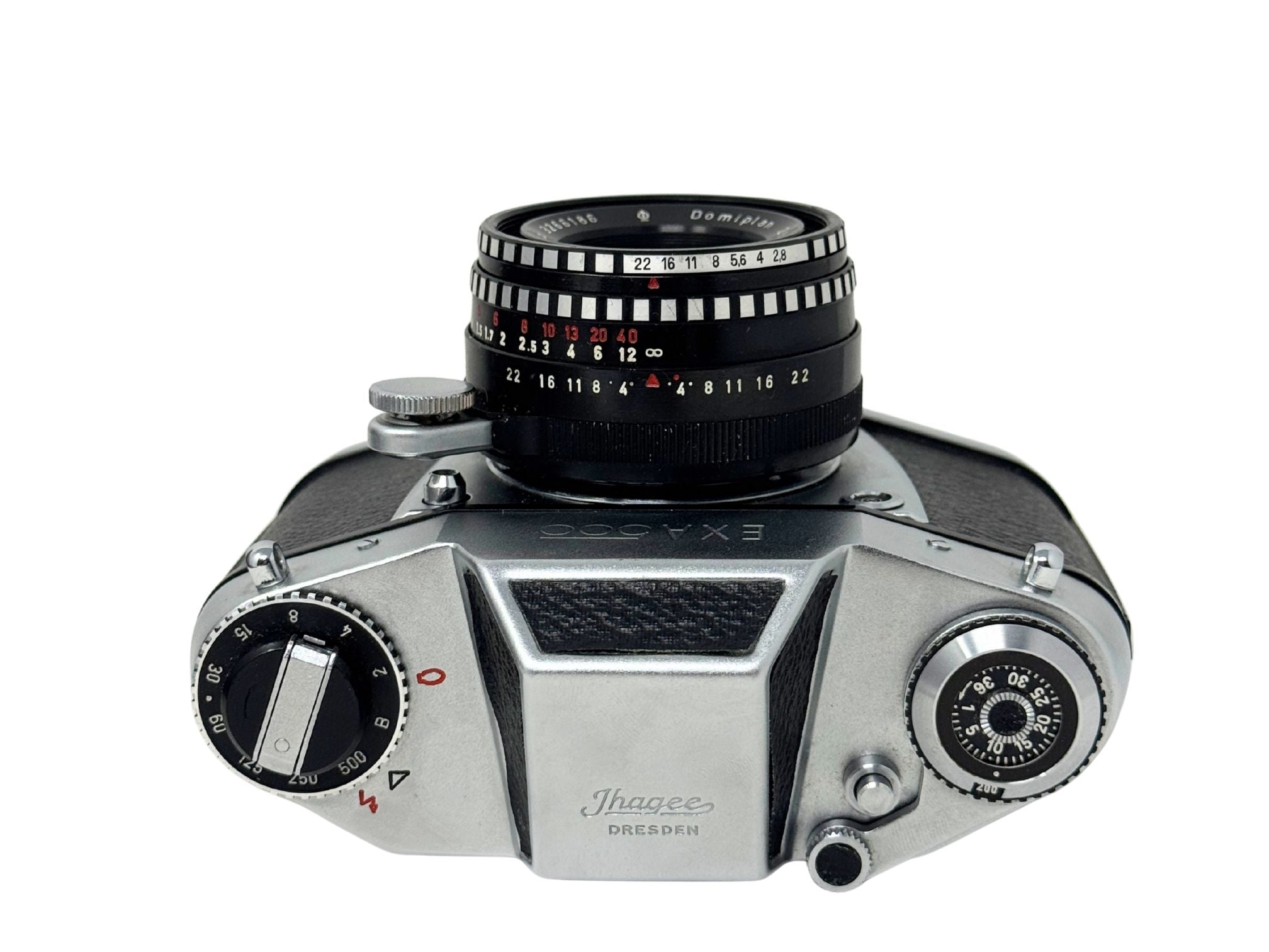 Exa 500 w/ Meyer Domiplan 50mm f/2.8 [351302] - Film Camera