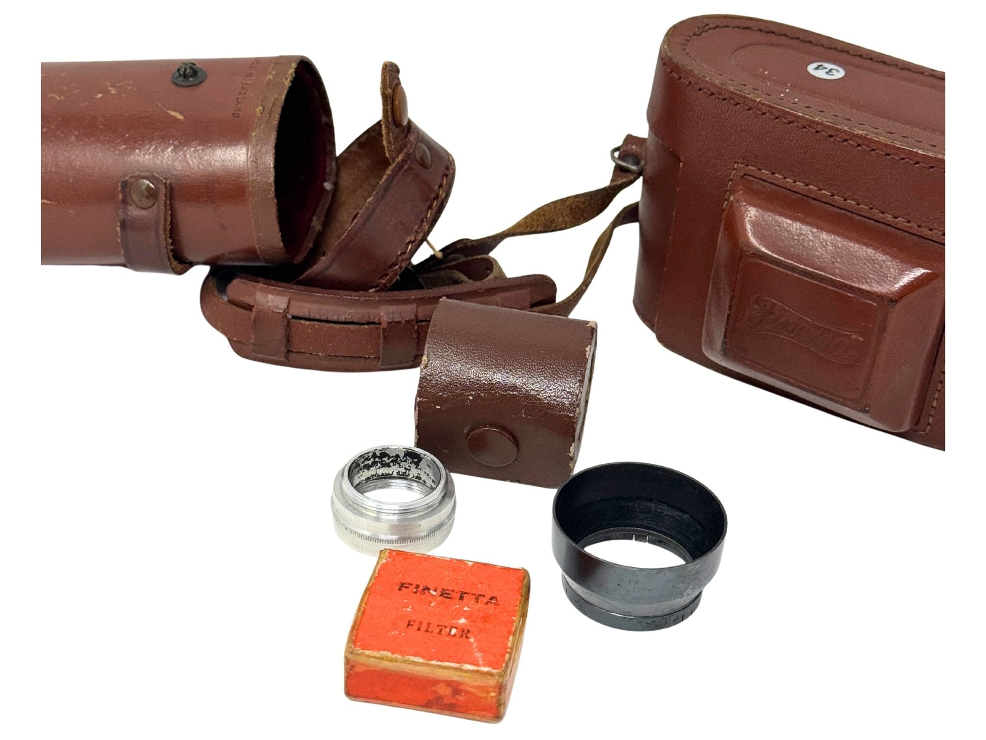 Finetta IV-D w/ 43mm f/4 and 70mm f/6.3 [41884] - Film Camera