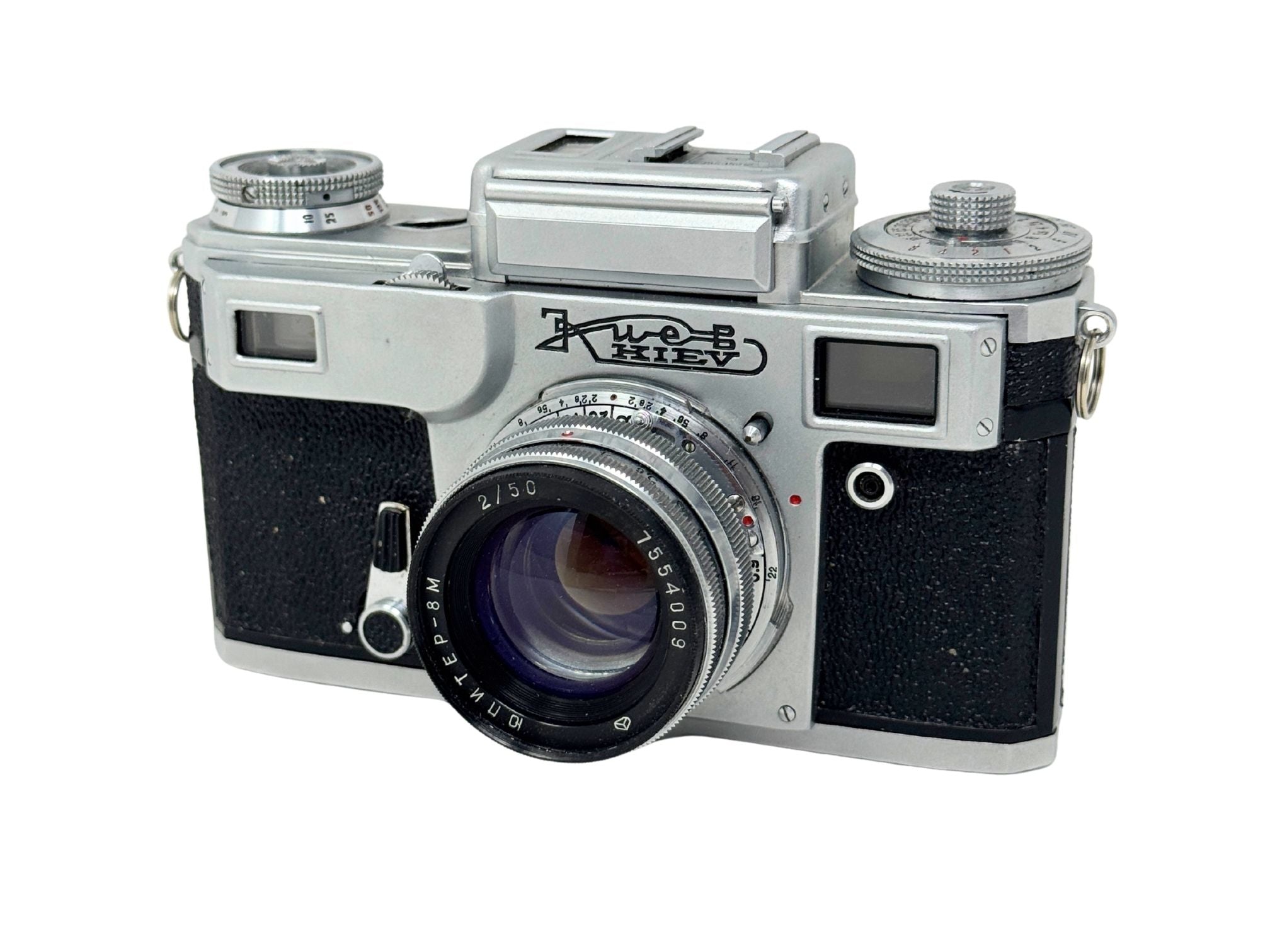 Kiev-4 Type 3 w/ Jupiter-8M 50mm f/2 [7528296] - Film Camera