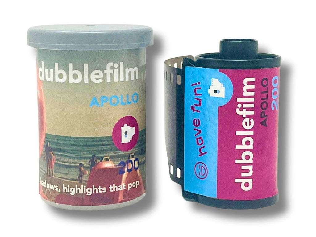 Dubblefilm Apollo film packaging