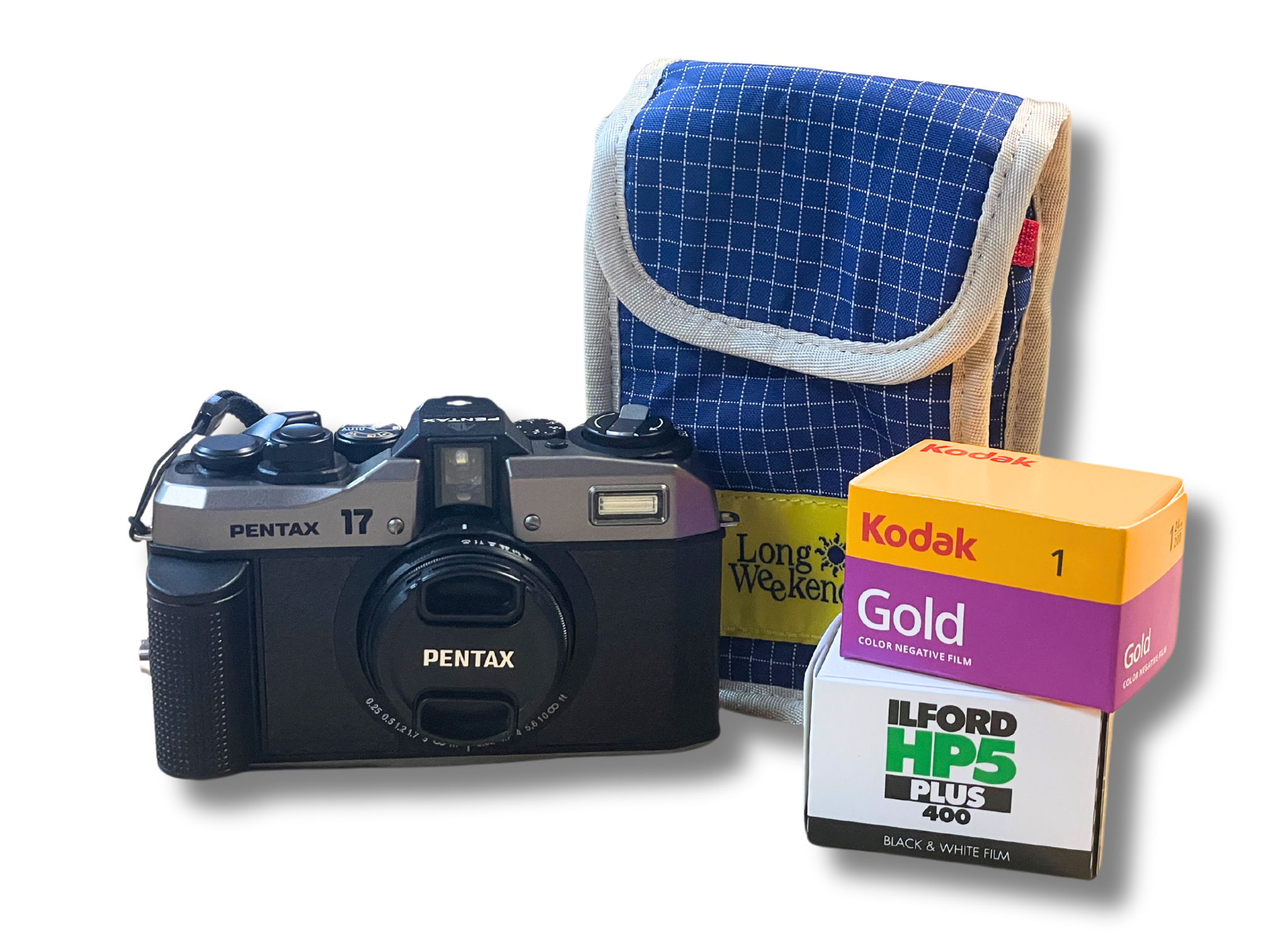 Pentax 17 with Camera Case and Films Bundle