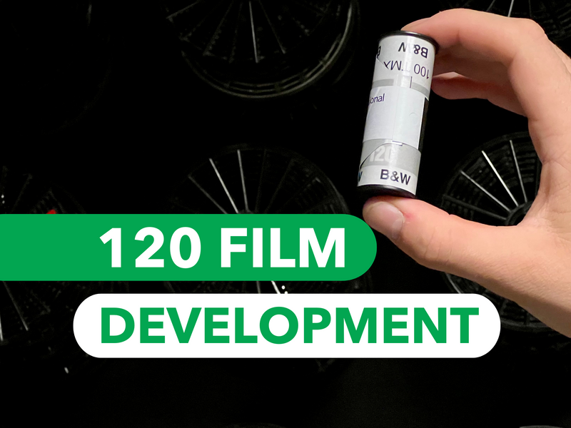 120 Film Development - with FREE tracked shipping to the lab