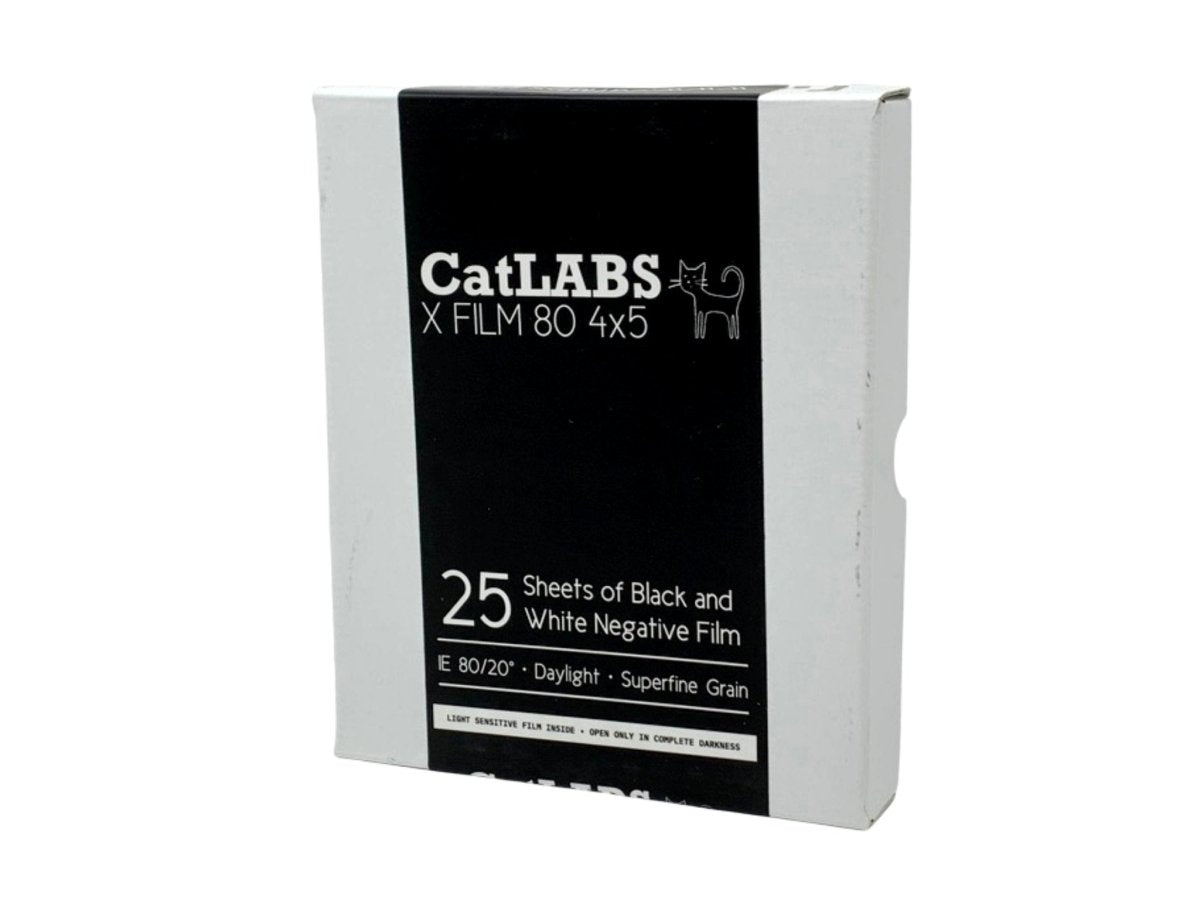 CatLABS X80 4x5 Film - 25 sheets - Analogue Wonderland - 1